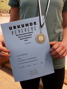 2018 Vizebezirksmeisterin - Tamia Röttel