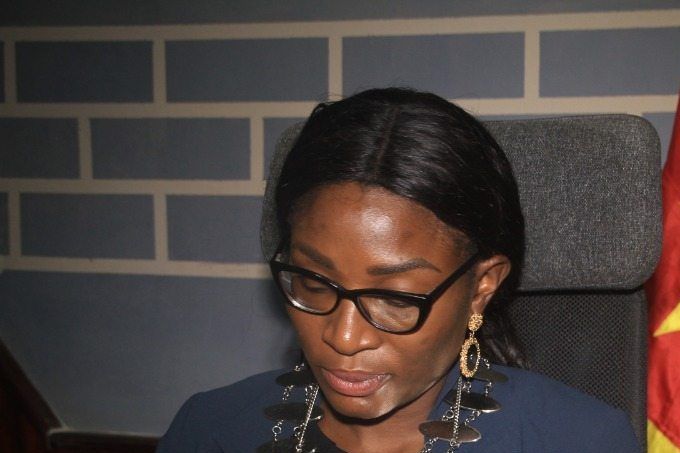 L'Amie YOUBI Christel, Présidente Nationale du Sénat, JCI Cameroun
