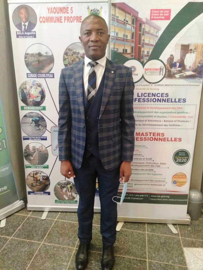 BALA Augustin, Maire de Yaoundé 5è