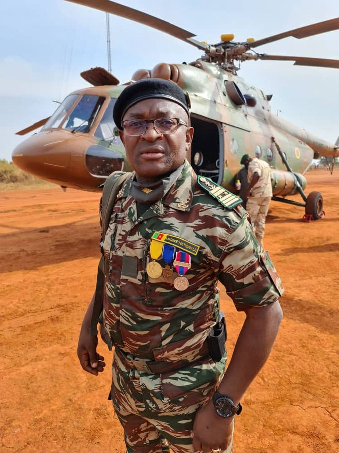 Navy Captain, ATONFACK GUEMO, Head of communication - MINDEF