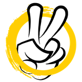 V-Sign Logo Variant