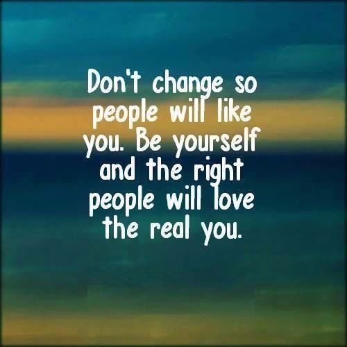 The person to be.