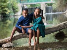 portrait enfant parc montgeron