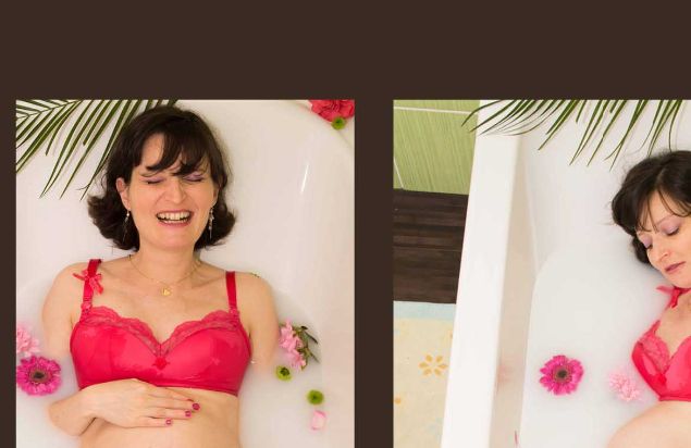 Avec ce froid on prendrait bien un bon bain... 
Bain de mousse, de lait ou de fleurs, plongez dans une séance bien-être; pour des photos très féminines et romantiques. A l'occasion d'une grossesse ou pour une séance boudoir, laissez-vous tenter, je m'occupe de tout. Et attention rigolades et accrobaties au programme