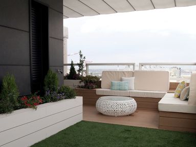 reforma de terraza Valdebebas