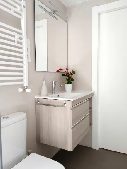 Reforma integral Moratalaz BAÑO LAVABO