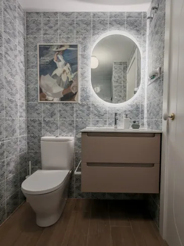reforma integral piso parque vaguada baño
