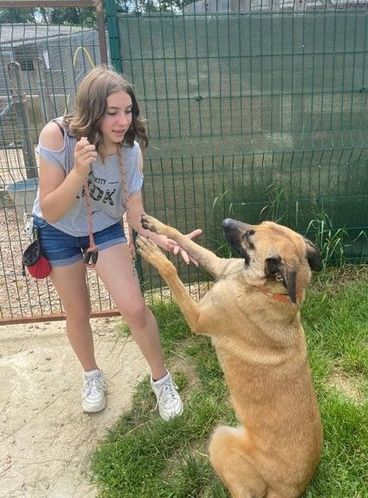 Jules avec Romane