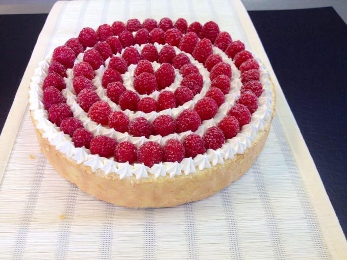 Charlotte framboise