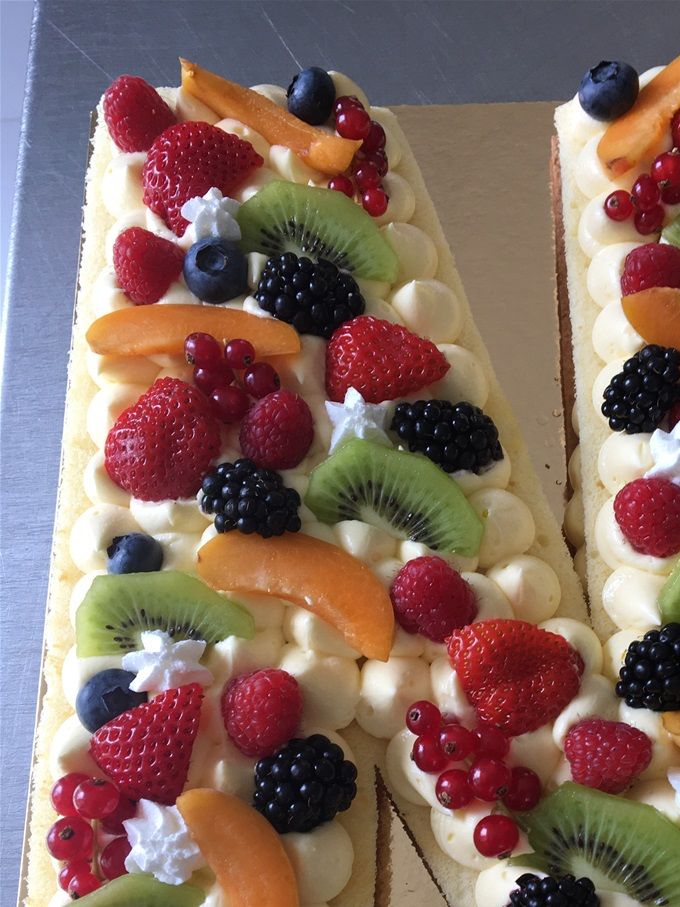 fruit crème mousseline