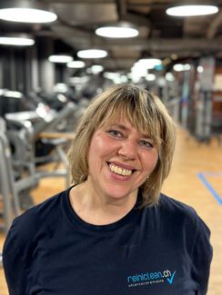 Reinigungsleiterin