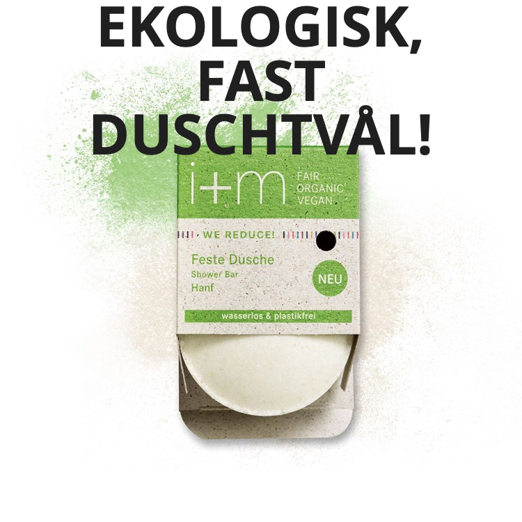 Fast duschtvål från  i+m Naturkosmetik Berlin.