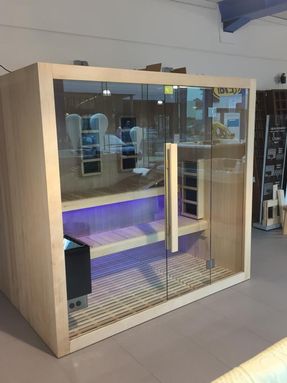 Infrazone Modular 180x135 combi uitvoering met sauna