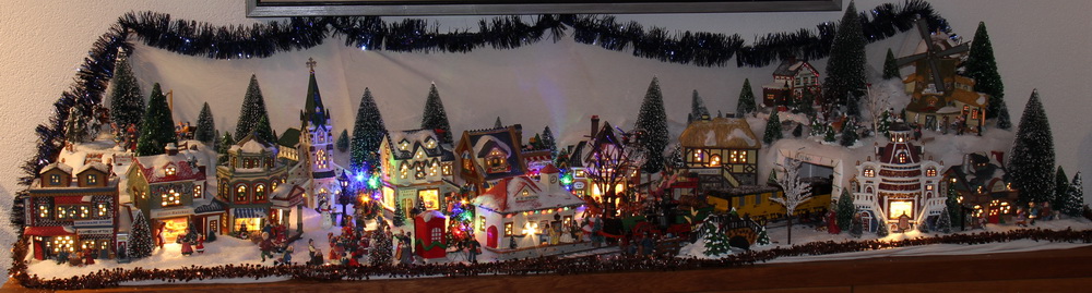 Het Kerstdorp staat er weer