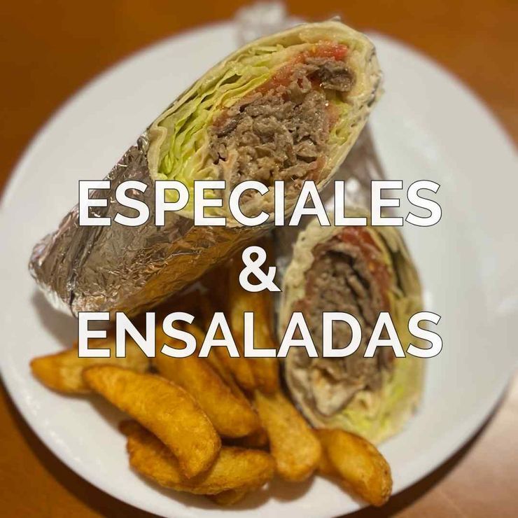 Especiales y Ensaladas Maria Belén 