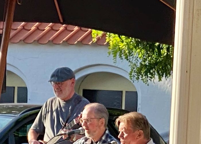 Koncert på Nytorv i Ebeltoft 17. juli 2020