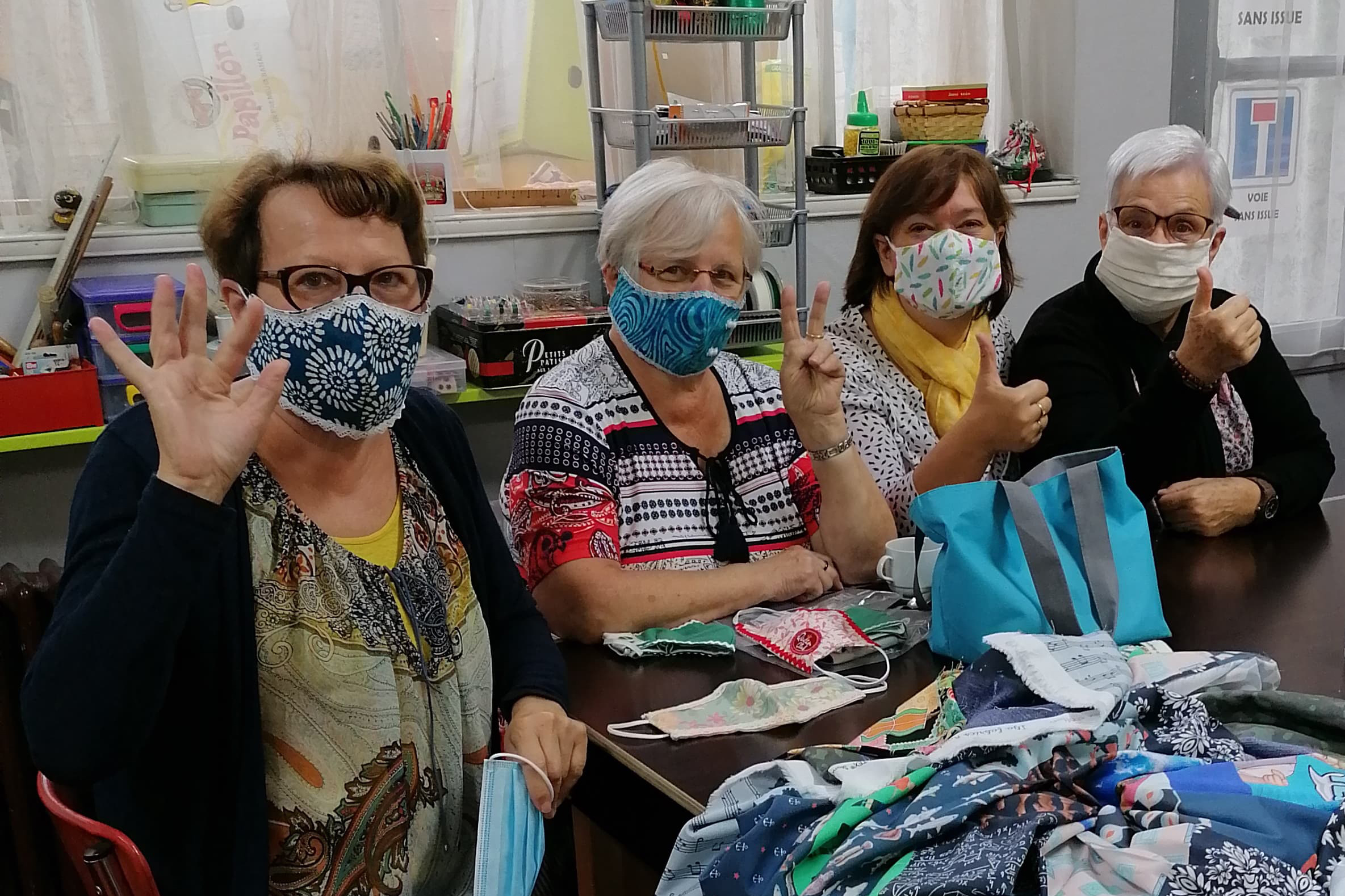 Masques en tissu