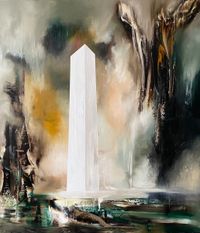 Manifesto del tempo Nr. 5 - Öl auf Leinen - 160 x 140 cm - 2020
