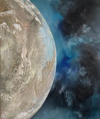 Oltre il tempo Nr. 23 - Öl auf Leinwand - 60cm x 50cm - 2021