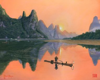 The Cormorant Fisherman, Li River, Guilin, China