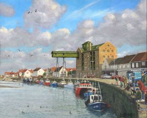 Crabbing, Wells-next-the-Sea, Norfolk