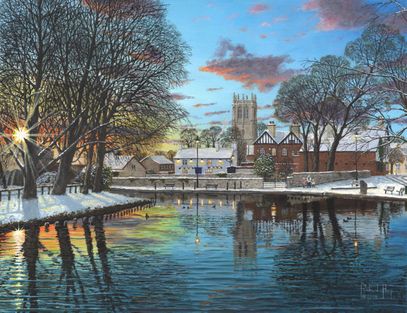 Winter Evening, Tickhill, Yorkshire