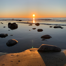 Solnedgang