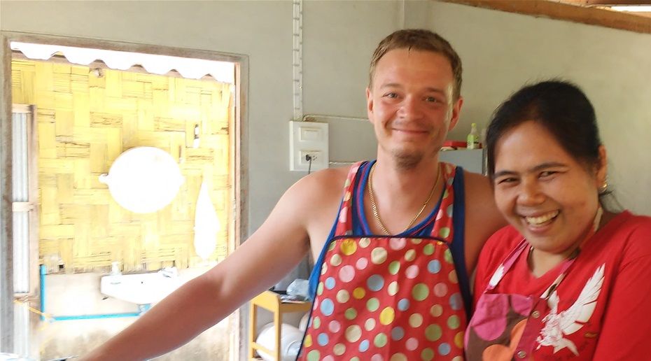 Our student Jan from Finland.