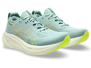 Asics GEL-NIMBUS 26 1012B601.301 Light Celadon Safety Yellow