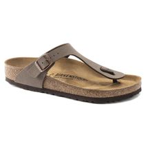 Birkenstock Women Gizeh Birkibuc 43751 Mocha