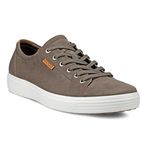 Ecco Mens Soft 7 Sneaker 430004-59141 Dark Clay