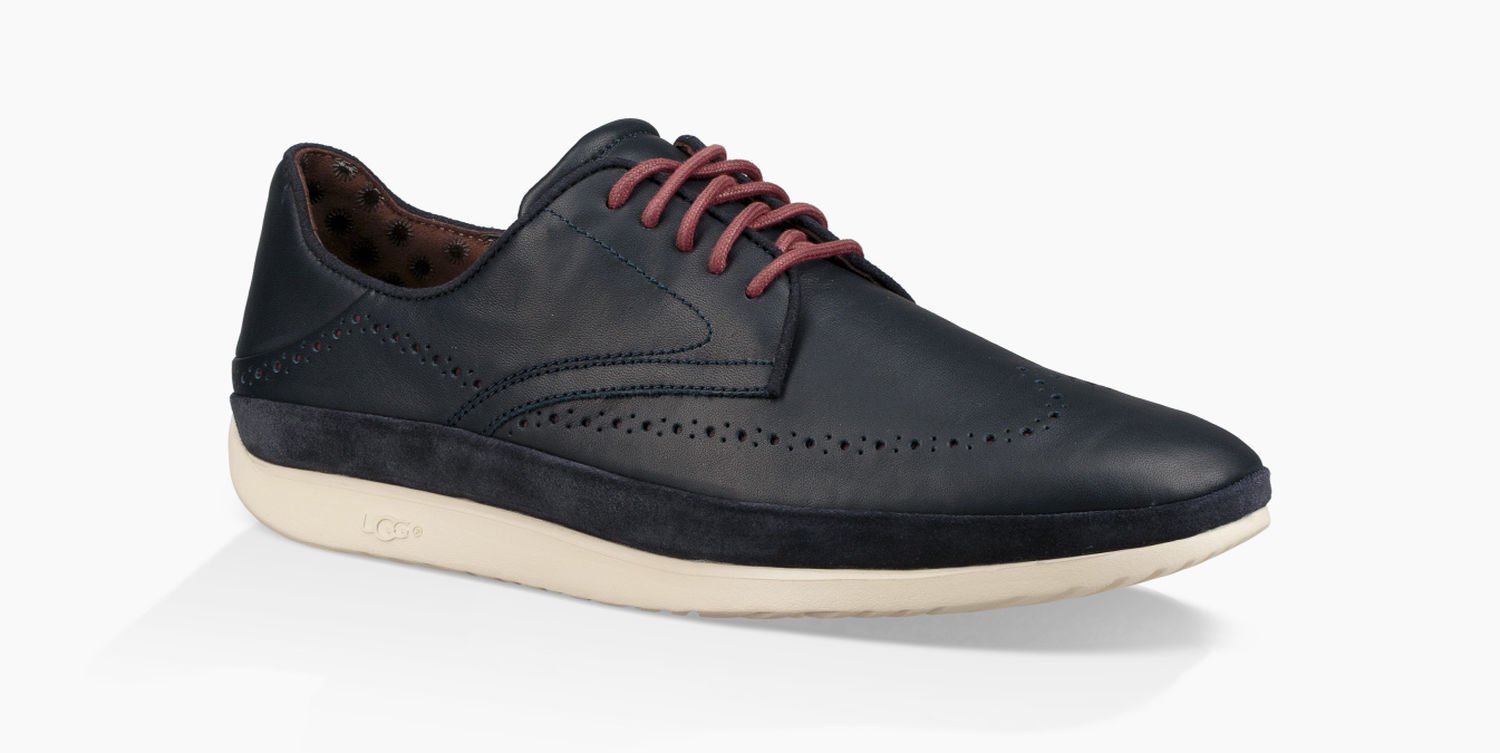 UGG Eneg Cali Men\'s Wingtip Derby Dress Shoes Size 12 Leather Blue 1090413 Amazon.com: Amazon Essentials Men main image 3