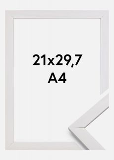 Tavla A4, vit ram - 850 kr
