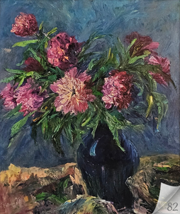 82_Blumenstillleben - Pfingstrosen (1999)