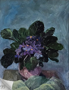 99_Blumenstillleben - Usambaraveilchen (1996)