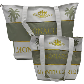 MONACO KAKI / BLANC