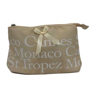 TROUSSE COSMETIQUE CHAMPAGNE