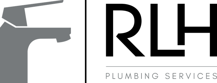 RLH Plumbing services logo with tap