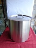 Casserole 36 litres en inox + 1 couvercle