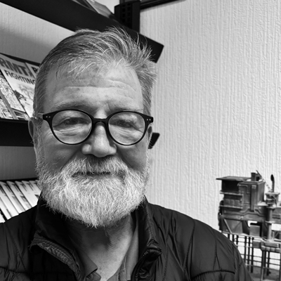 Robert Wyness - black and white photo