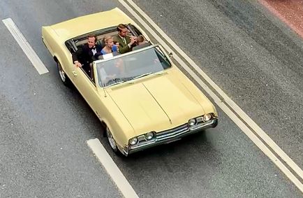 Cadillac med livemusik