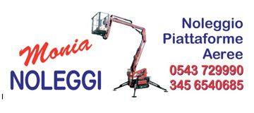 GOLD SPONSOR - MONIA NOLEGGI - NOLEGGIO PIAZZAFORME AEREE FORLI