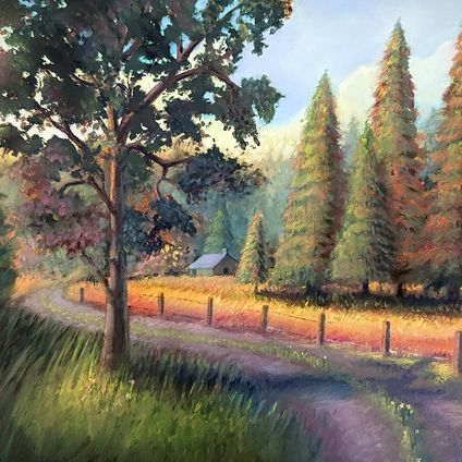 Autumn in Melrose - £450 (Framed)