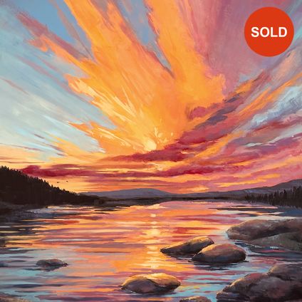 "Sunset study"