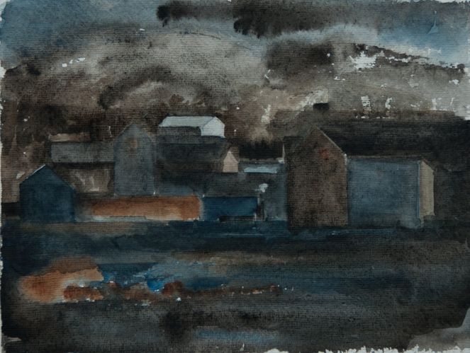 Village in the north | watercolor |21x29 cm | 2014