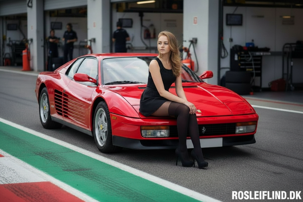 Girls With Cars 28 | Ferrari Testarossa (1984-1996)