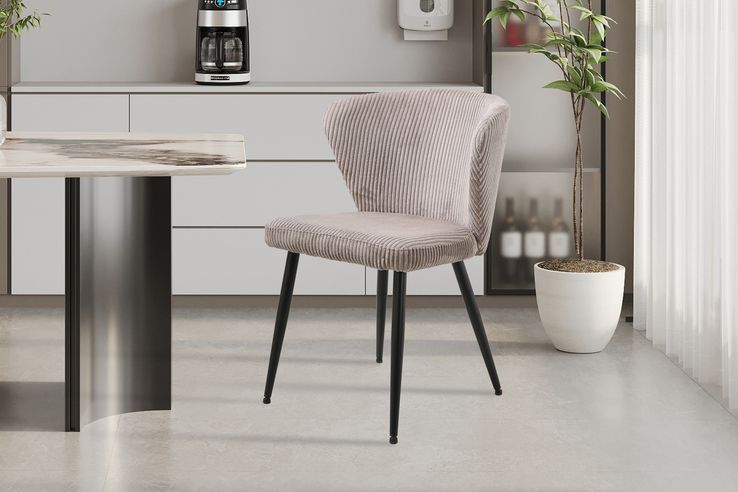 Stoel Tornado Corduroy Zand