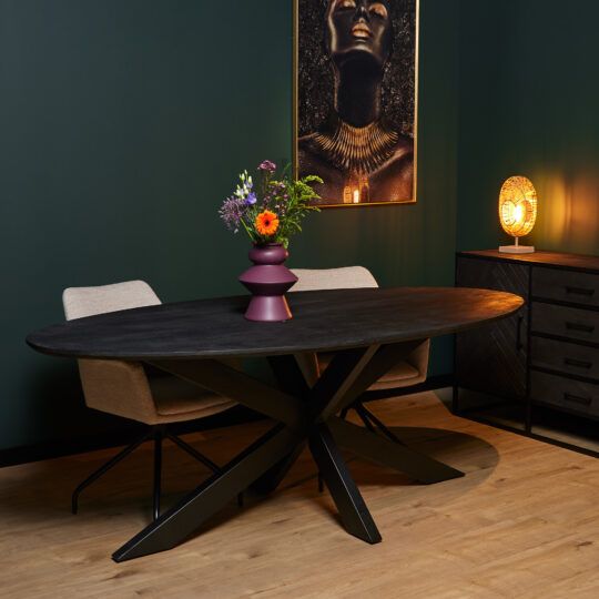 Eettafel New York Ovaal 210