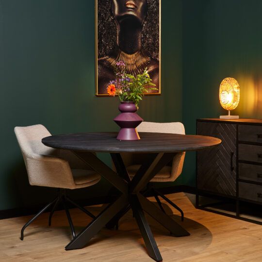 Eettafel New York rond 120 cm