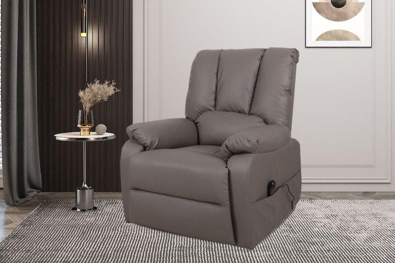 Electrische relax Osaka PU taupe 